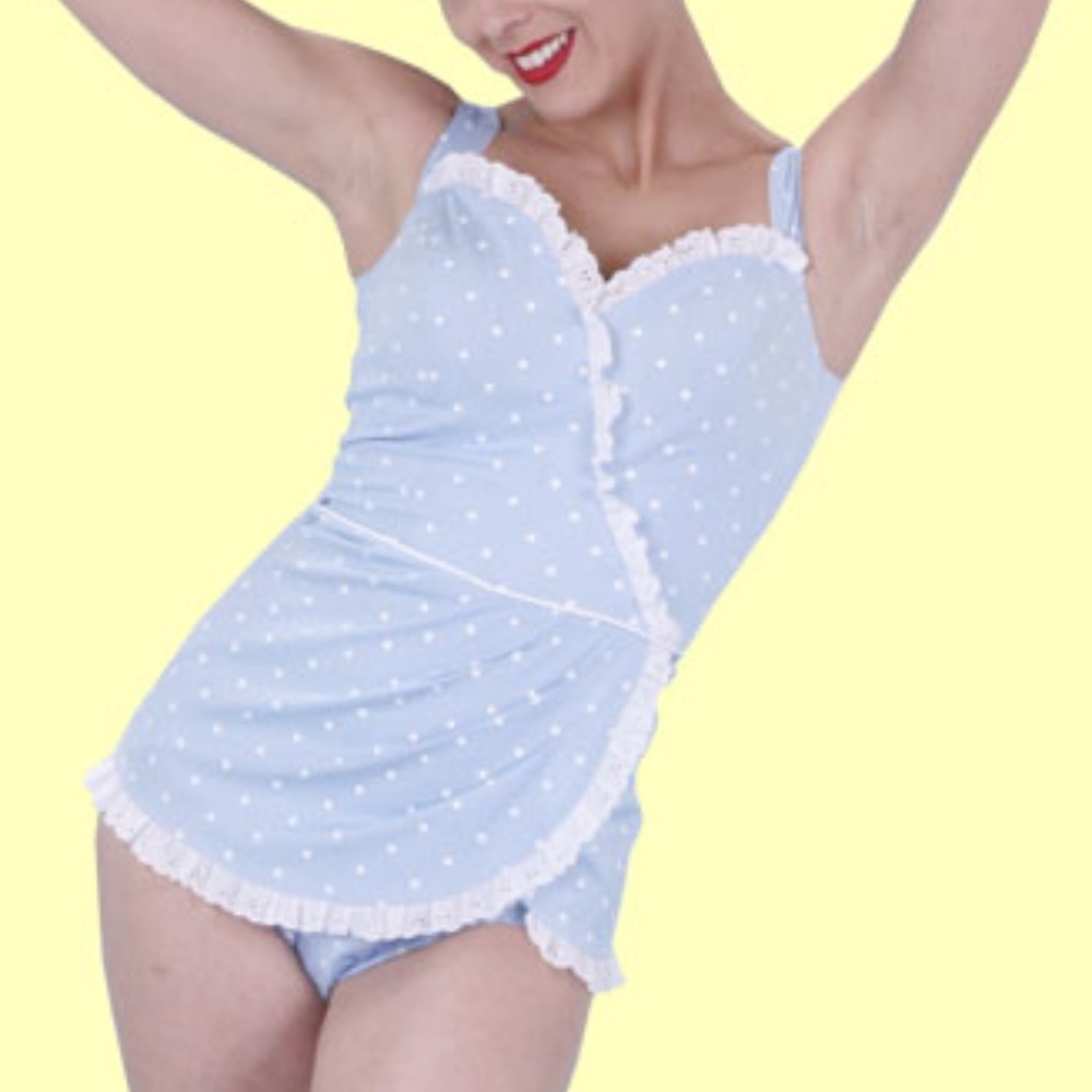 New Stop Staring Retro Pinup Swimsuit  many sizes